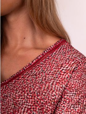 Lynsey Blouse in Red