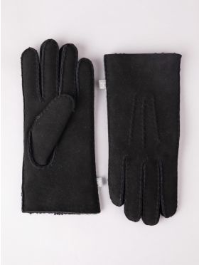Classic Sheepskin Gloves in Black