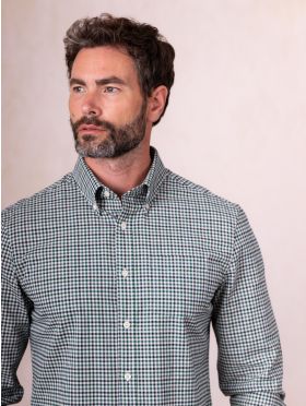 Ambleside Cotton Shirt in Green
