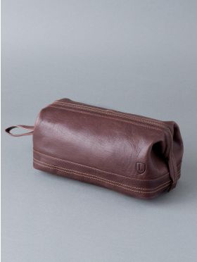 Printed Leather Toiletry Bag At Donna Champion Blog