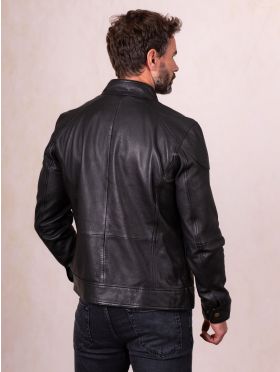 ジャケット・アウター archive coating leather jacket sullen Burnmoor Leather Jacket in Black | Lakeland Leather