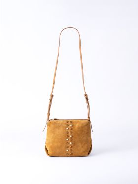 Buttermere Suede Cross Body Bag in Cognac