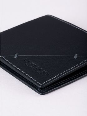 Allerdale Leather Bi-Fold Wallet in Black