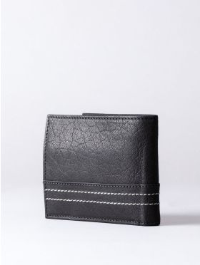 Keswick Leather Wallet in Black