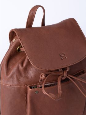 Harstone Leather Backpack in Tan