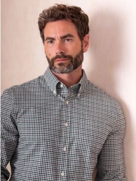 Ambleside Cotton Shirt in Green