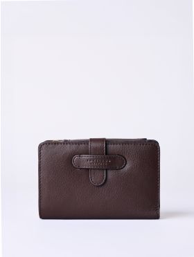 Newby Small Leather Purse in Chocolate