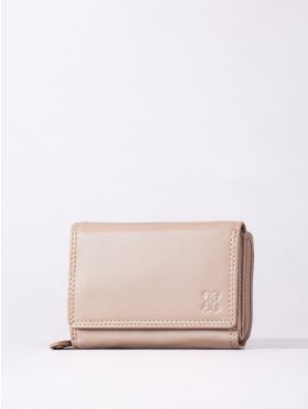 Small Leather Purse in Camel