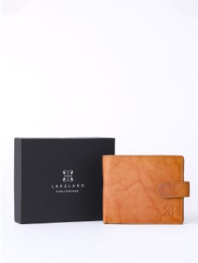 Burneside Leather Wallet in Cognac