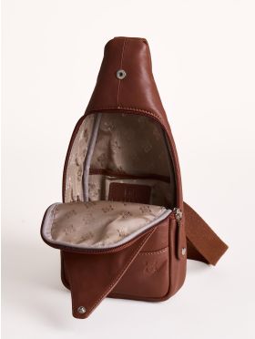 Langham Sling Backpack Cognac