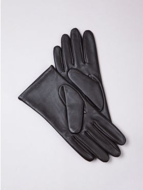Becky II Leather Gloves in Chocolate Brown