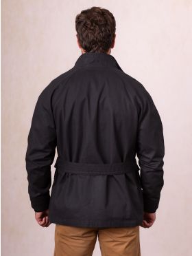 Coniston Wax Field Jacket in Black