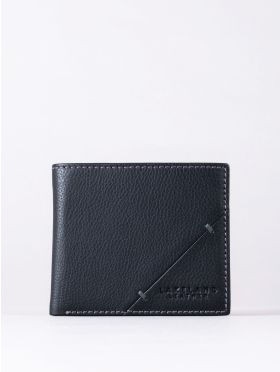 Allerdale Leather Bi-Fold Wallet in Black