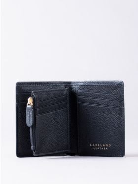 Newton Leather Purse in Black