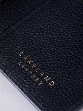 Newton Leather Purse in Black