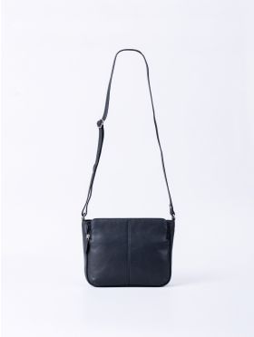 Ambleside Leather Cross Body Bag in Navy