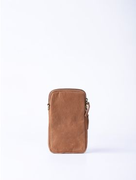Harstone Leather Travel Bag in Taupe