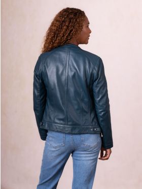 Threlkeld Leather Jacket in Balsalm