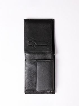 Explorer Leather Wallet in Black