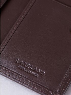 Small Leather Purse in Brown