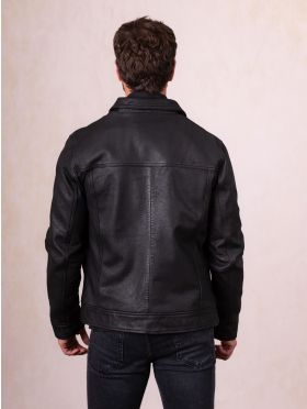Endmoor Leather Jacket in Black