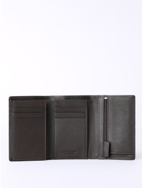 Bowston Tri-Fold Leather Wallet in Brown