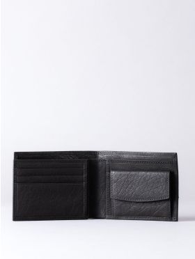 Keswick Leather Wallet in Black