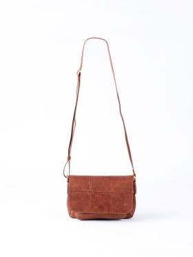 Patterdale Leather Cross Body Bag in Brown