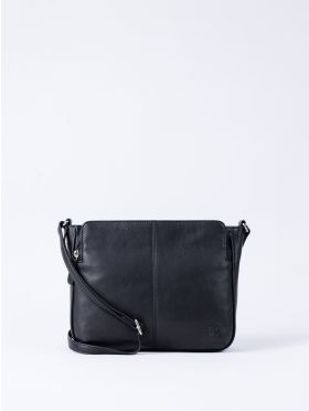 Ambleside Leather Cross Body Bag in Black | Lakeland Leather