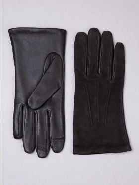 Hesket Suede Gloves in Chocolate Brown