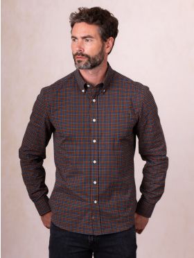 Ambleside Cotton Shirt in Orange