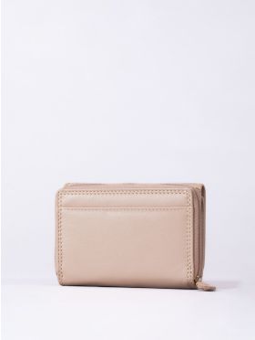 Small Leather Purse in Camel
