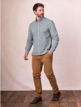 Ambleside Cotton Shirt in Green