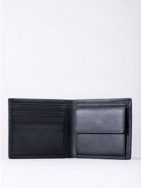 Allerdale Leather Bi-Fold Wallet in Black