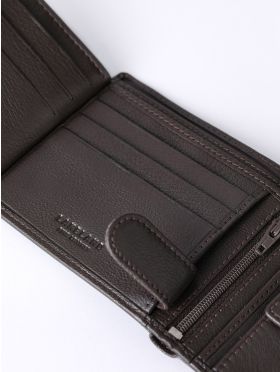 Burneside Leather Wallet in Brown