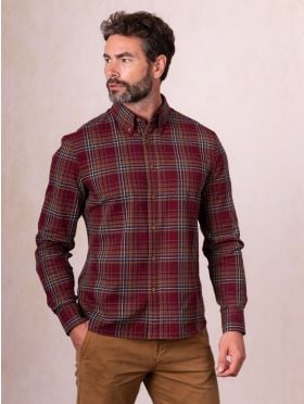 Ambleside Cotton Shirt in Orange