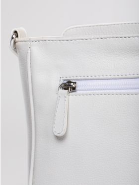 Ambleside Leather Cross Body Bag in White