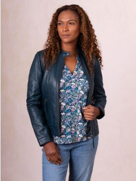 Threlkeld Leather Jacket in Balsalm