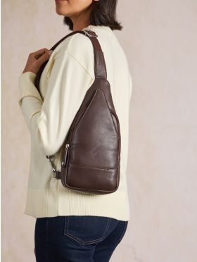 Langham Sling Backpack Brown
