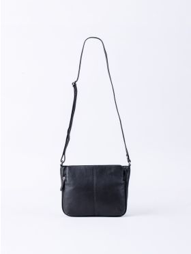 Ambleside Leather Cross Body Bag in Black