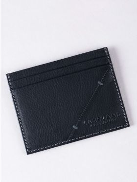 Allerdale Leather Card Holder in Black