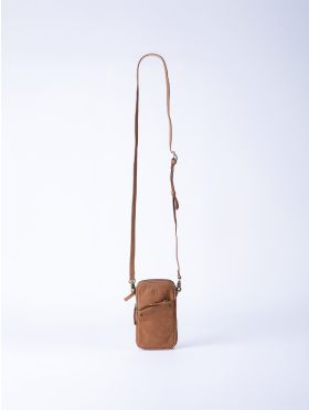 Harstone Leather Travel Bag in Taupe