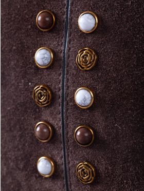 Buttermere Suede Cross Body Bag in Chocolate Brown