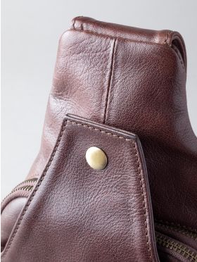 Keswick Leather Sling Bag in Brown