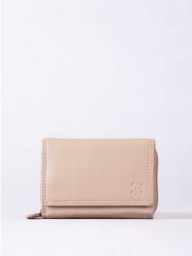 Small Leather Purse in Camel