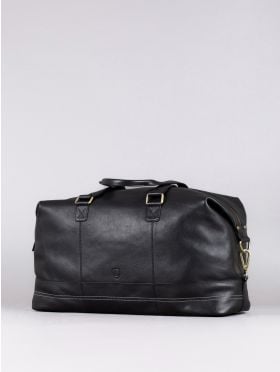 Keswick Leather Holdall in Black