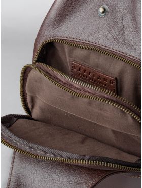 Keswick Leather Sling Bag in Brown
