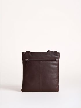 Allerdale Leather Cross Body Bag in Brown