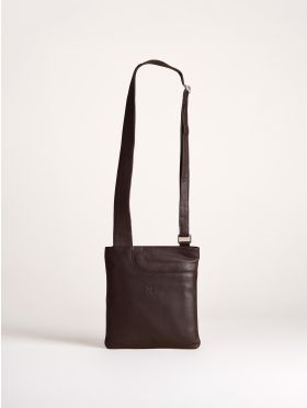 Allerdale Leather Cross Body Bag in Brown