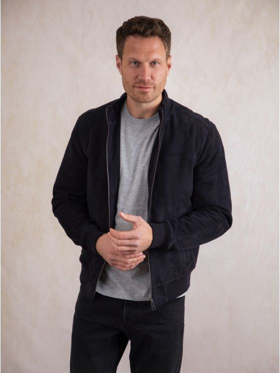 DS Bayonne Dark Navy Midlayer Jacket